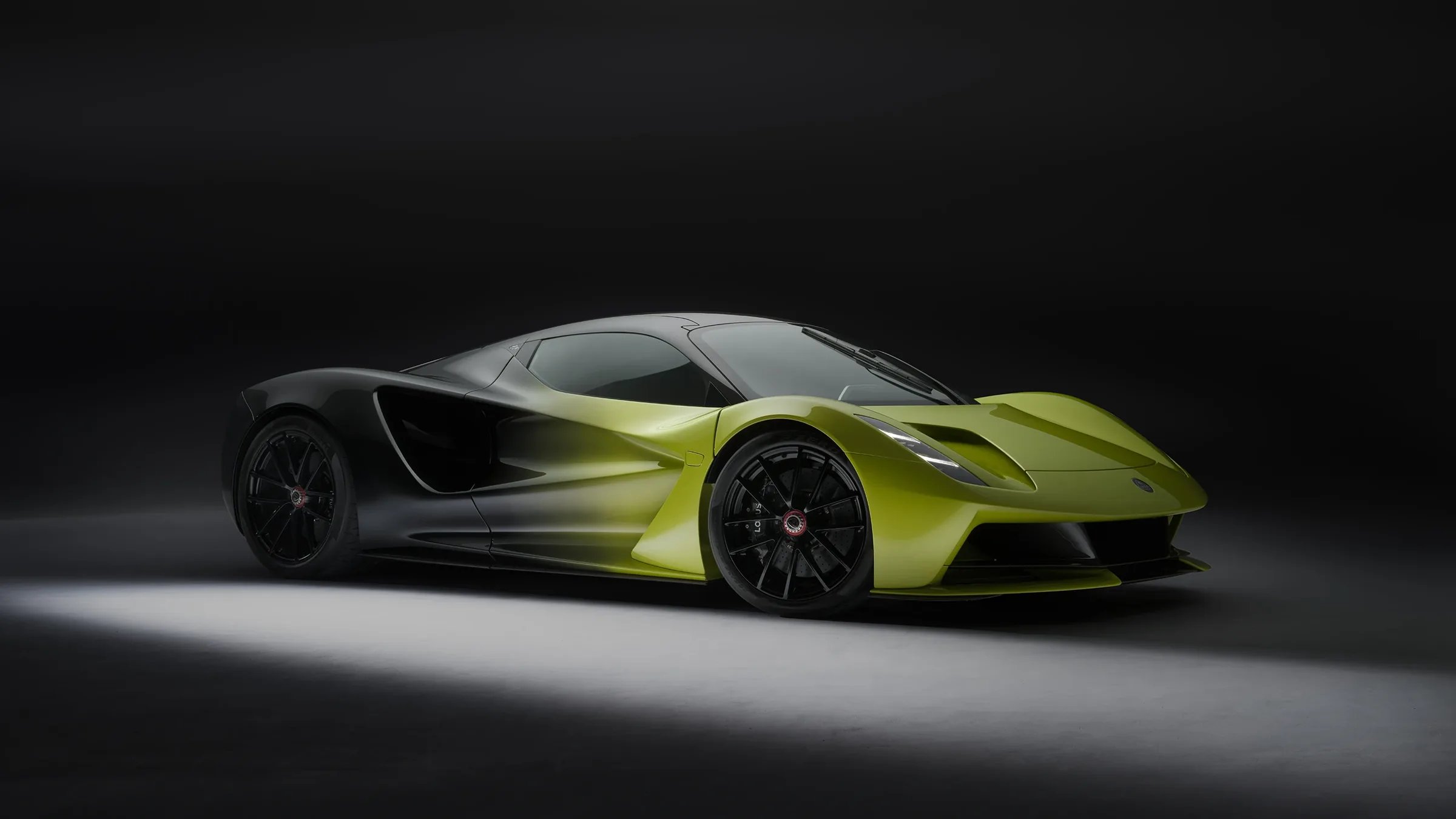 Lotus Evija em estúdio